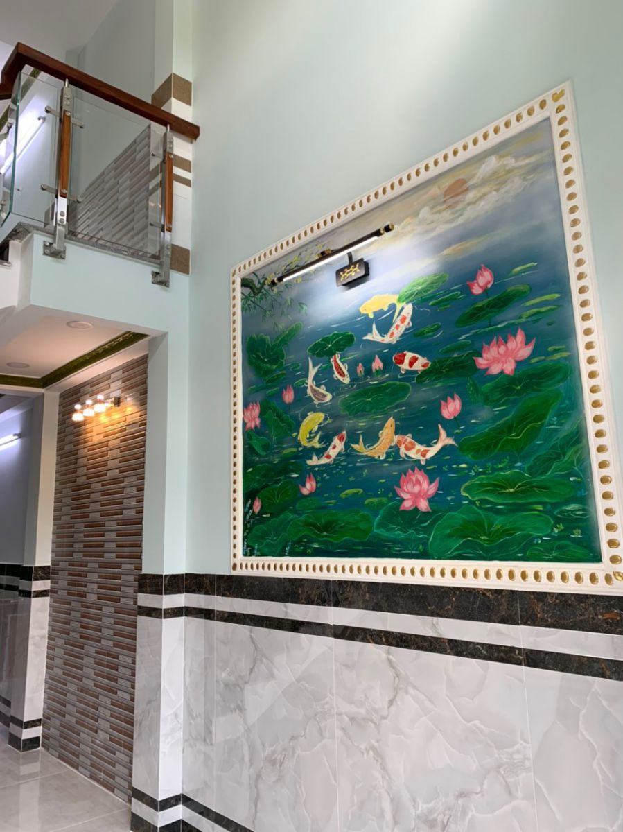 Bán nhà riêng đẹp mới xây đang làm hoàn công hẻm đường Tô Ký quận 12