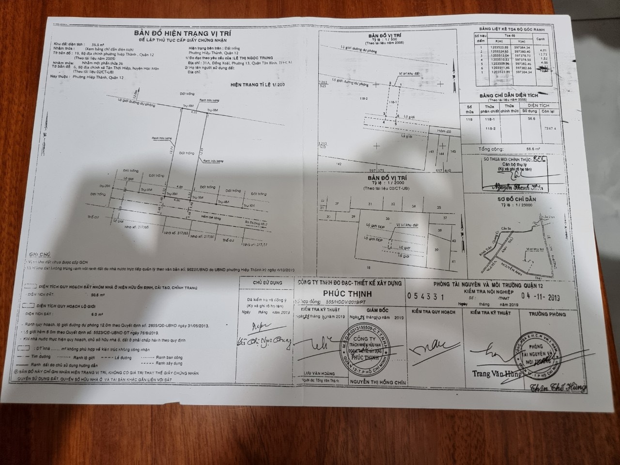 Bán lô đất diện tích 4x14,5 giá rẻ 2 tỉ 650 triệu tại phường Hiệp Thành Quận 12