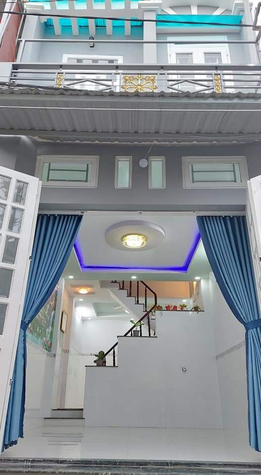  Bán nhà đẹp 1 trệt 2 lầu gần 100m2 phường Hiệp Thành quận 12