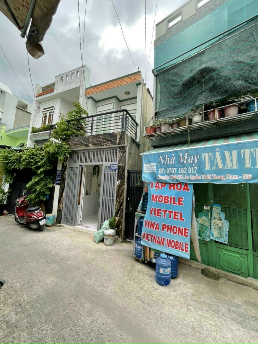 Bán nhà đẹp 45m2 mặt hẻm to đường HT3 gần chợ Hiệp Thành quận 12