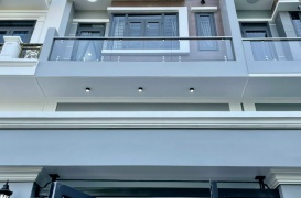Bán nhà riêng 1 trệt 1 lửng 3 lầu hẻm xe hơi giá 4 tỉ 290 triệu tại Xuân Thới Sơn